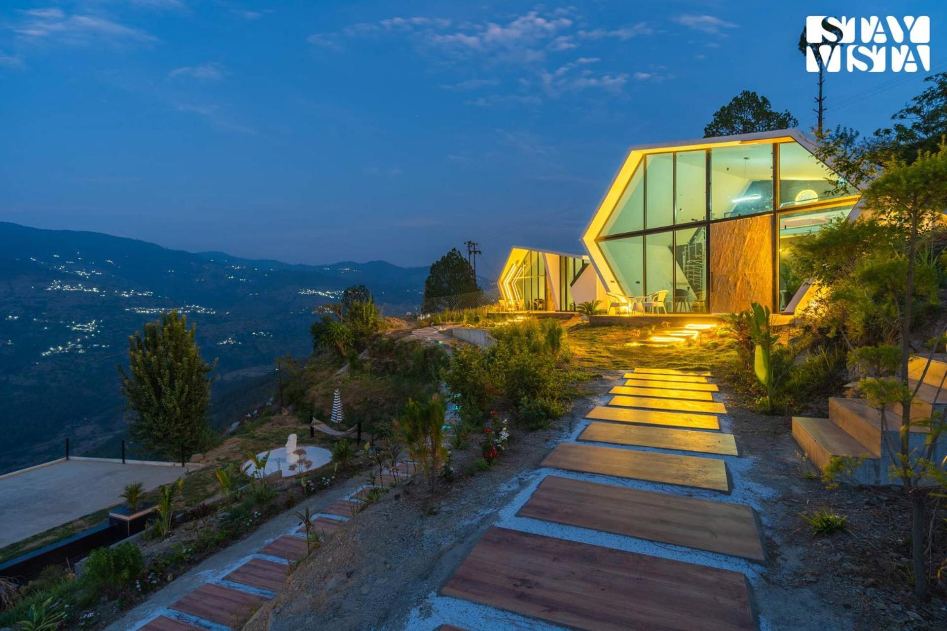 Stayvista At Luna Nova With Outdoor Pool - Ranikhet Dış mekan fotoğraf
