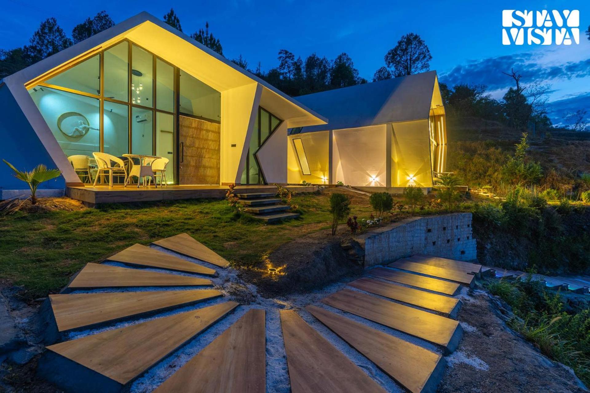 Stayvista At Luna Nova With Outdoor Pool - Ranikhet Dış mekan fotoğraf