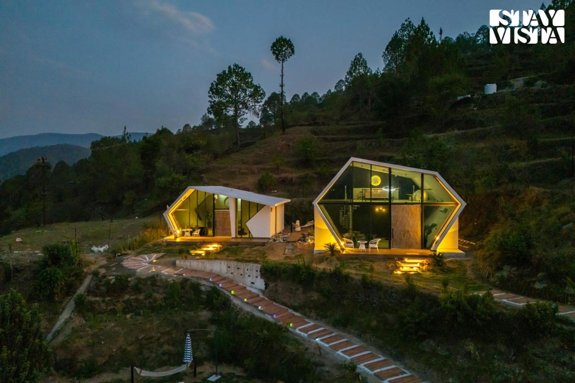 Stayvista At Luna Nova With Outdoor Pool - Ranikhet Dış mekan fotoğraf