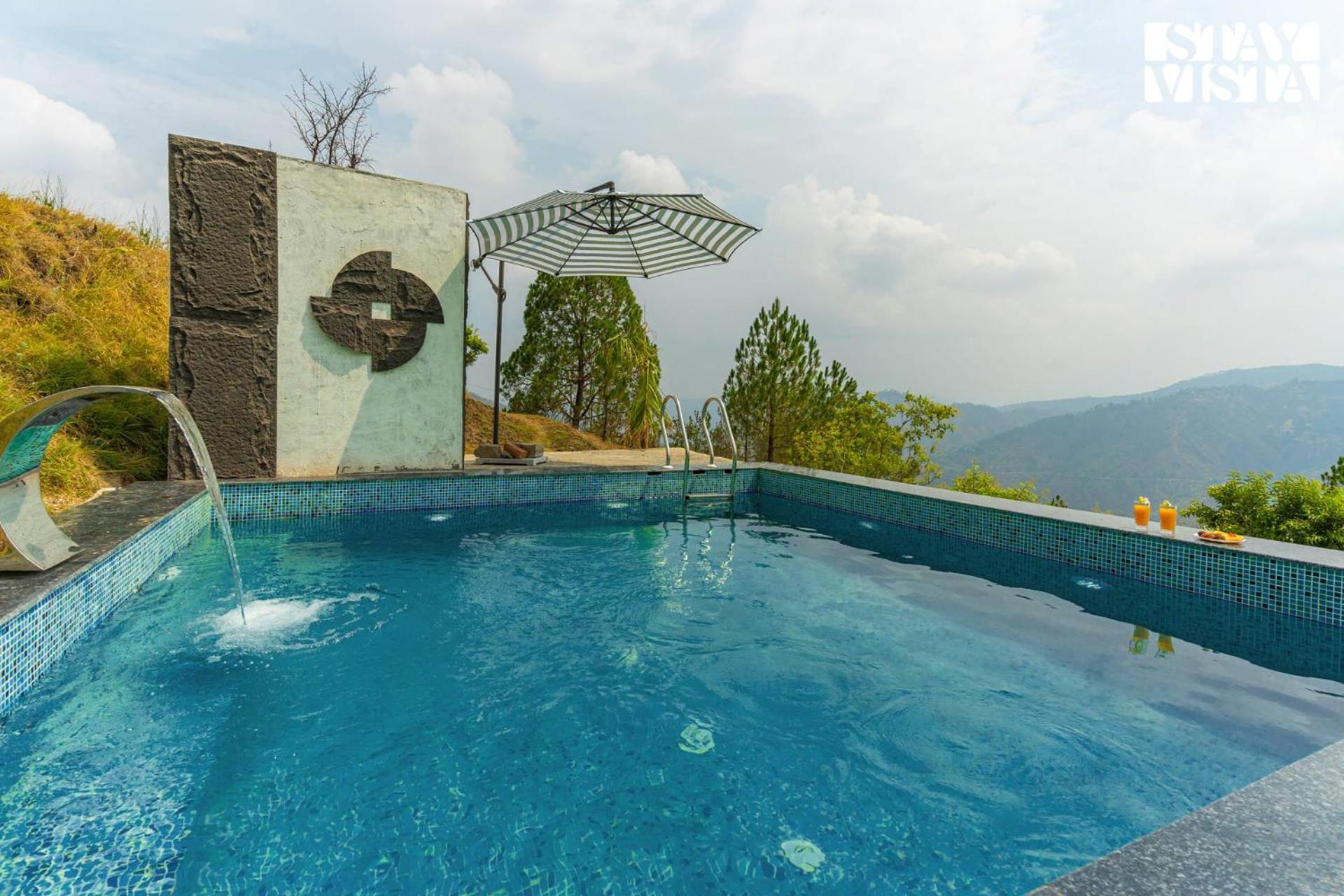 Stayvista At Luna Nova With Outdoor Pool - Ranikhet Dış mekan fotoğraf
