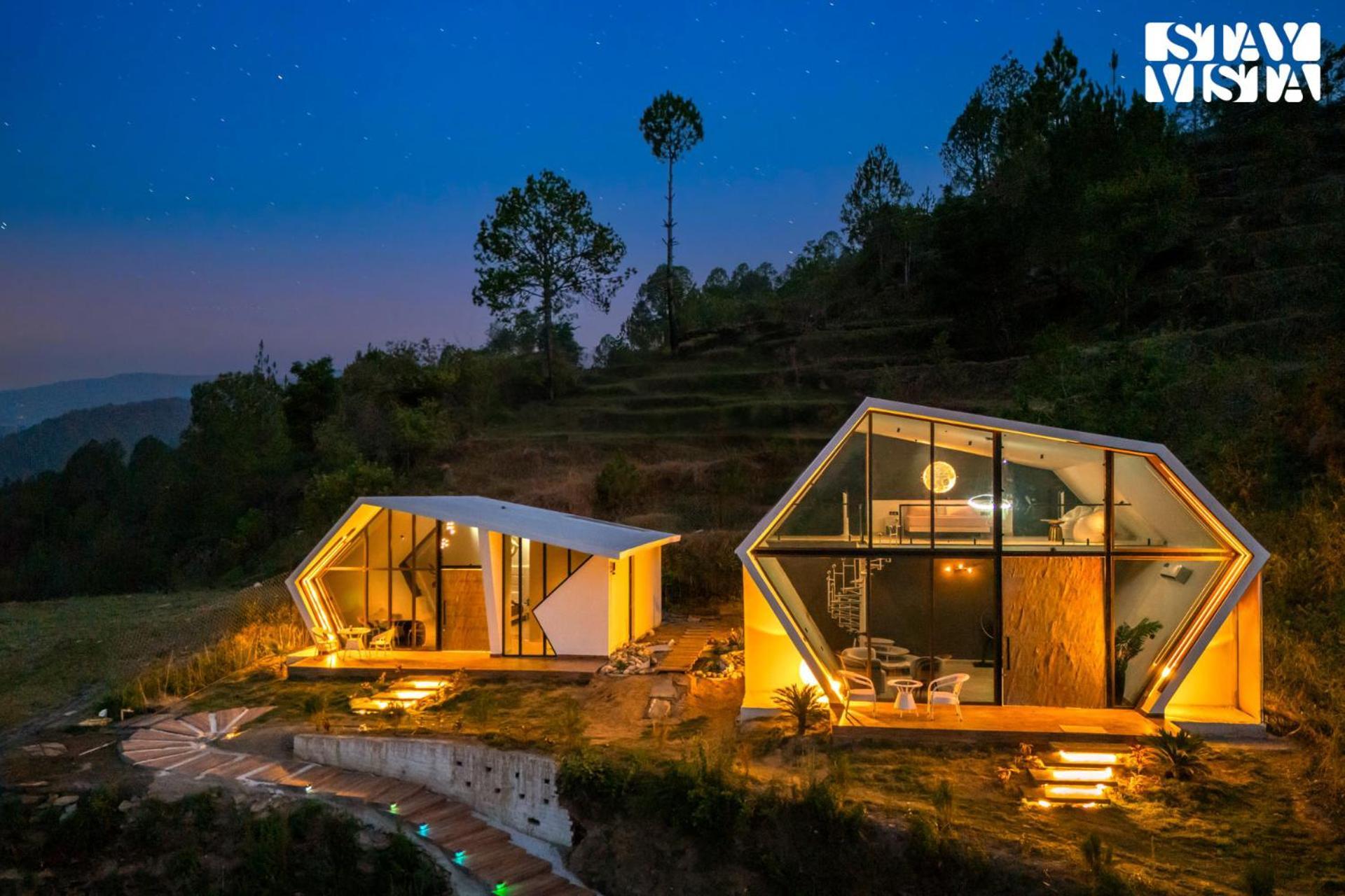 Stayvista At Luna Nova With Outdoor Pool - Ranikhet Dış mekan fotoğraf