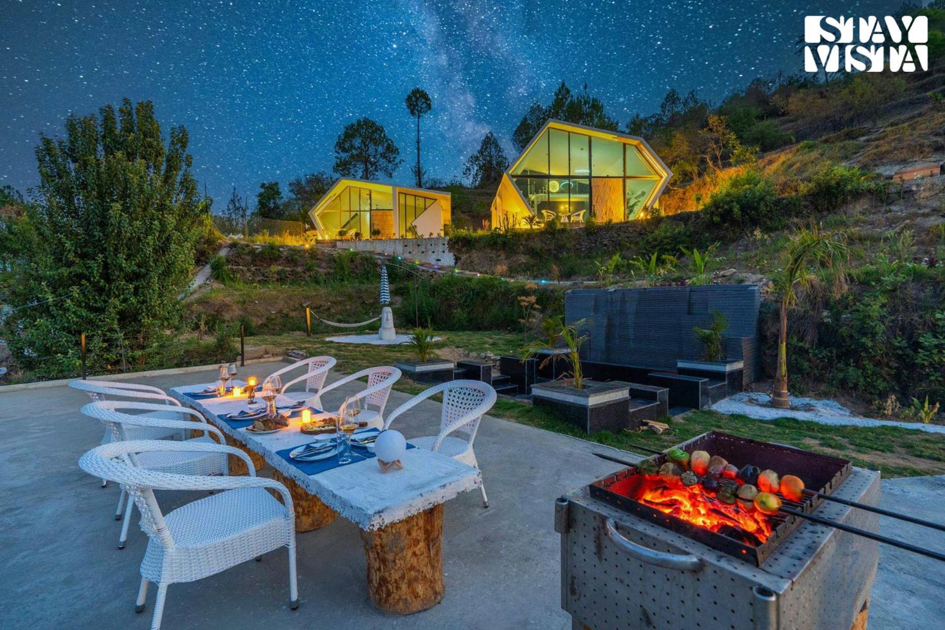 Stayvista At Luna Nova With Outdoor Pool - Ranikhet Dış mekan fotoğraf